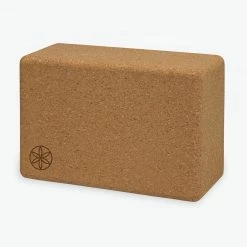 Gaiam Performance Natural Cork Block Yoga Gear