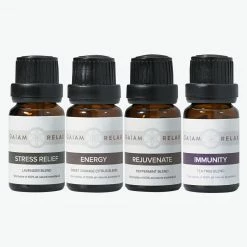 Gaiam Relax Essential Oils - 4 Pack