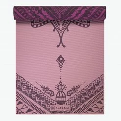 Gaiam Yoga Mats Reversible Inner Peace Yoga Mat (6mm)