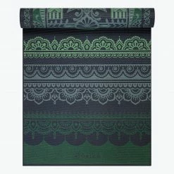 Gaiam Yoga Mats Reversible Boho Folk Yoga Mat (6mm)