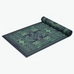 Gaiam Yoga Mats Reversible Boho Folk Yoga Mat (6mm)