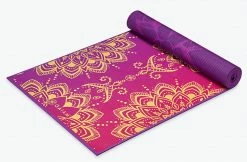 Gaiam Reversible Royal Bouquet Yoga Mat (6mm)