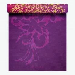 Gaiam Reversible Royal Bouquet Yoga Mat (6mm)