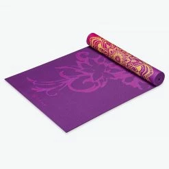 Gaiam Reversible Royal Bouquet Yoga Mat (6mm)