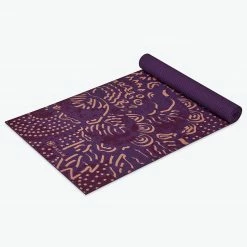 Gaiam Mulberry Cluster Yoga Mat (4mm)