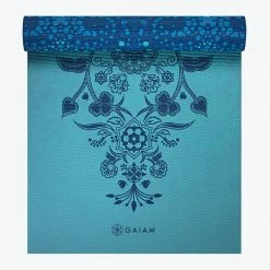 Gaiam Yoga Mats Reversible Mystic Sky Yoga Mat (6mm)