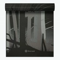 Gaiam Reversible Deep Forest Yoga Mat (6mm) Yoga Mats