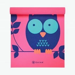 Gaiam Yoga Mats Kids Owl Yoga Mat (4mm)