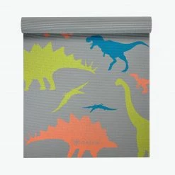 Gaiam Kids Dino Zone Yoga Mat (4mm) Yoga Mats