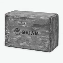 Gaiam Yoga Gear Marbled Yoga Block