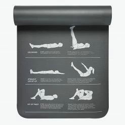 Gaiam Restore Self-Guided Fitness Mat (10mm)