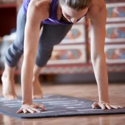 Gaiam Restore Self-Guided Fitness Mat (10mm)