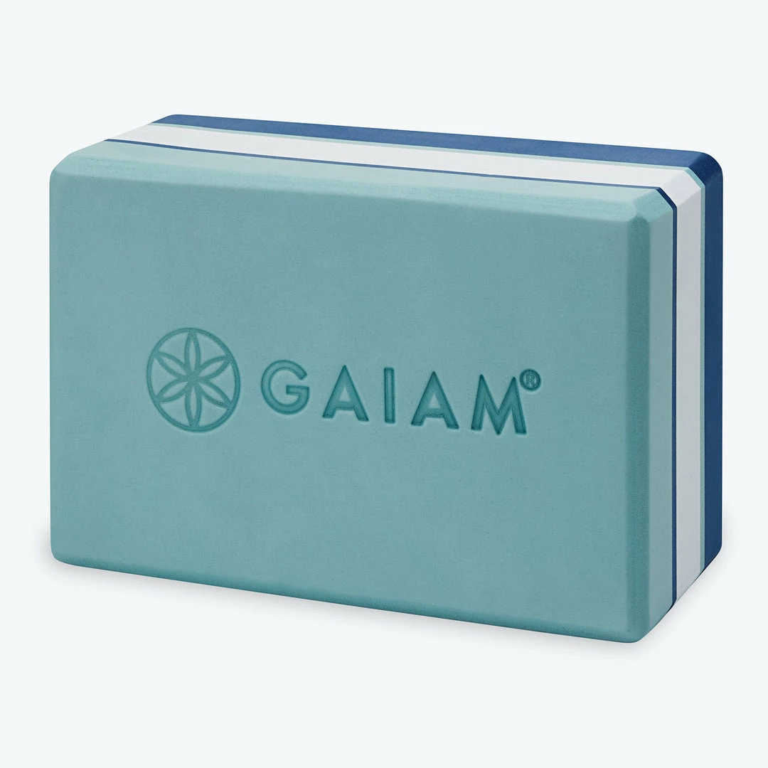 Brand new π Gaiam Premium Tri-Color Yoga Block π 1 Gaiam Premium Tri-Color Yoga Block
