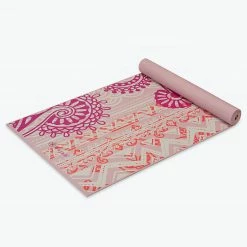 Gaiam Bohemian Rose Yoga Mat (4mm)
