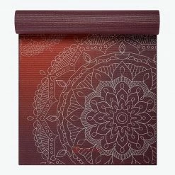 Gaiam Yoga Mats Premium Metallic Sunset Yoga Mat (6mm)