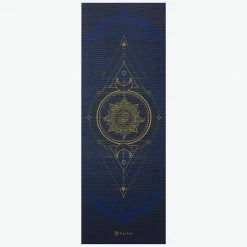 Gaiam Reversible Metallic Sun & Moon Yoga Mat (6mm)