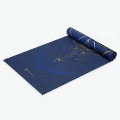 Gaiam Reversible Metallic Sun & Moon Yoga Mat (6mm)