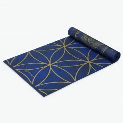 Gaiam Reversible Metallic Sun & Moon Yoga Mat (6mm)