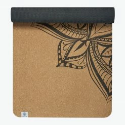 Gaiam Performance Mandala Cork Yoga Mat (5mm) Yoga Mats