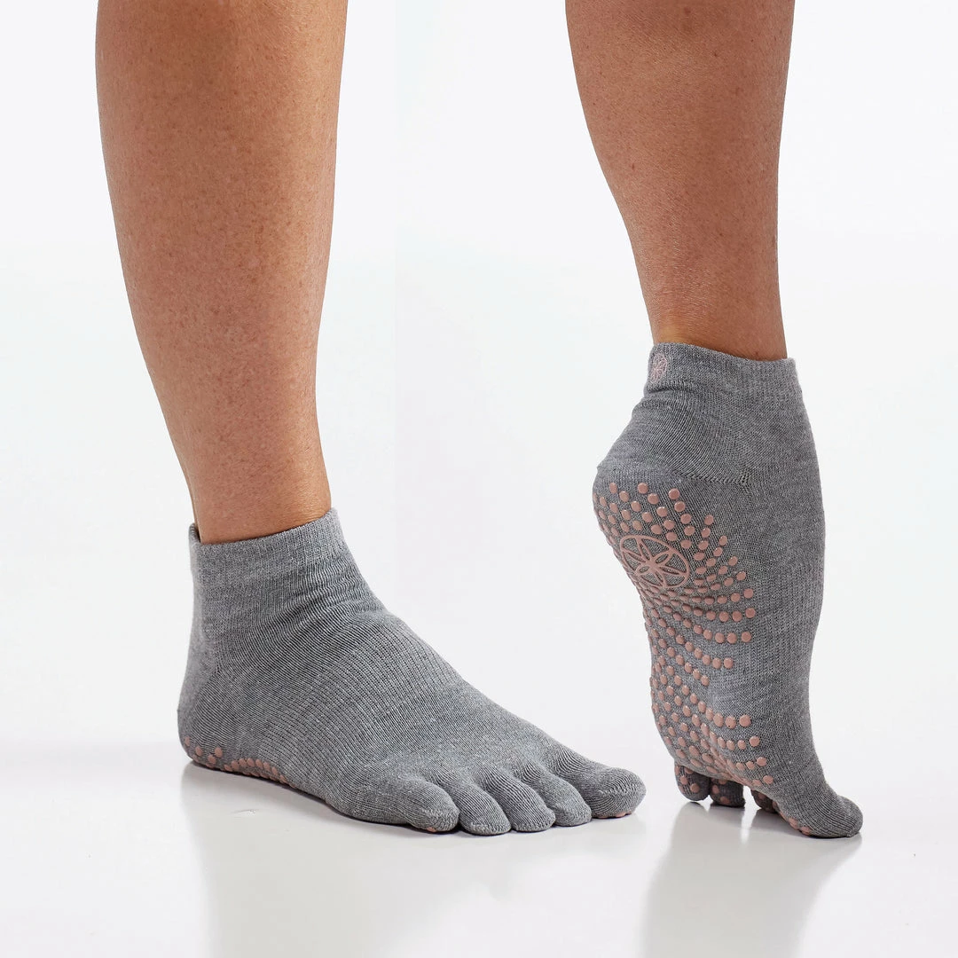 Buy π Gaiam Grippy Classic Yoga 𧦠Socks - 2 Pack βοΈ 2 Gaiam Grippy Classic Yoga Socks - 2 Pack