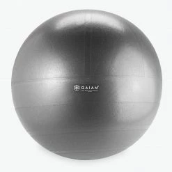 Gaiam Home Gym Essentials Stability Ball, Base & Cord Fitness Kit