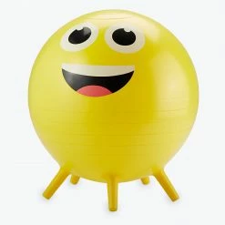 Gaiam Active Sitting Kids Funny Faces Stay-N-Play Ball (45cm)