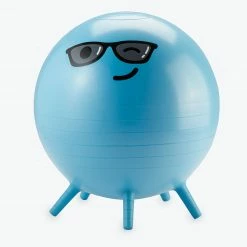 Gaiam Active Sitting Kids Funny Faces Stay-N-Play Ball (45cm)