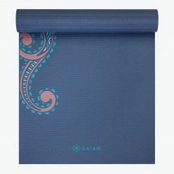 Gaiam Yoga Mats Premium Soft Paisley Yoga Mat (6mm)