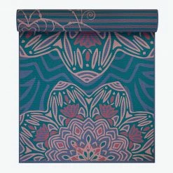 Gaiam Premium Reversible Jade Salutation Yoga Mat (6mm)