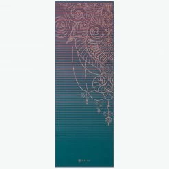 Gaiam Premium Reversible Jade Salutation Yoga Mat (6mm)
