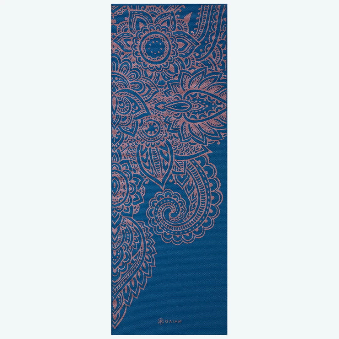 Promo π₯° Gaiam Premium Metallic Reversible Scalloped Ink Yoga Mat (6mm) Yoga Mats β¨ 2 Gaiam Premium Metallic Reversible Scalloped Ink Yoga Mat (6mm) Yoga Mats