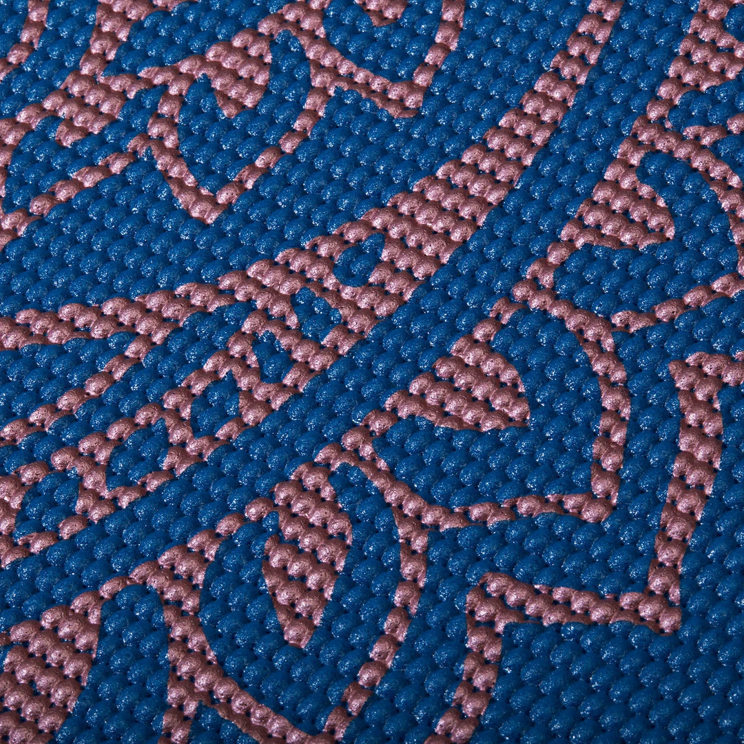 Promo π₯° Gaiam Premium Metallic Reversible Scalloped Ink Yoga Mat (6mm) Yoga Mats β¨ 7 Gaiam Premium Metallic Reversible Scalloped Ink Yoga Mat (6mm) Yoga Mats