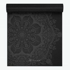 Gaiam Premium Midnight Mandala Yoga Mat (6mm) Yoga Mats