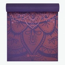 Gaiam Premium Metallic Athenian Rose Yoga Mat (6mm) Yoga Mats