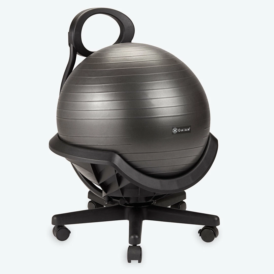 New ๐ Gaiam Ultimate Balance Ball Chair With Swivel Active Sitting ๐ 1 Gaiam Ultimate Balance Ball Chair With Swivel Active Sitting