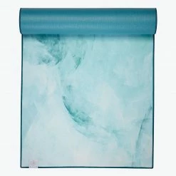 Gaiam Seafoam Toweled Hot Yoga Mat (5mm)