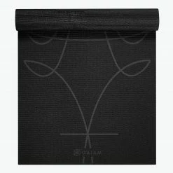 Gaiam Yoga Mats Alignment Yoga Mat (6mm)