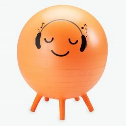 Gaiam Kids Funny Faces Stay-N-Play Ball XL (52cm) Active Sitting