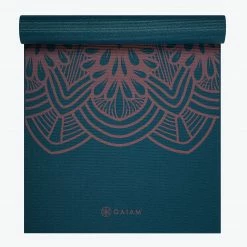 Gaiam Premium Sapphire Ink Yoga Mat (6mm)