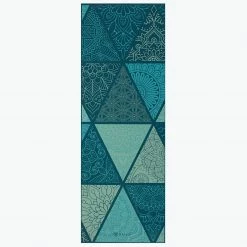Gaiam Yoga Mats Premium Reversible Seaglass Yoga Mat (6mm)