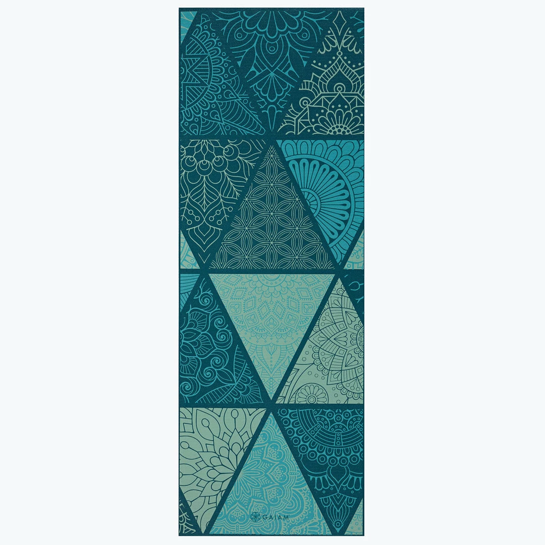 Promo π Gaiam Yoga Mats Premium Reversible Seaglass Yoga Mat (6mm) 𧨠2 Gaiam Yoga Mats Premium Reversible Seaglass Yoga Mat (6mm)