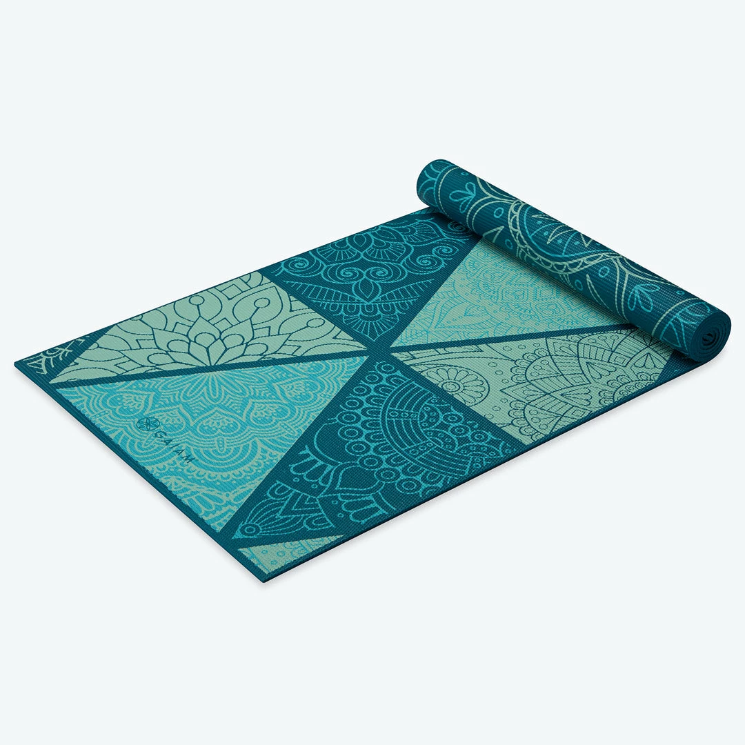 Promo π Gaiam Yoga Mats Premium Reversible Seaglass Yoga Mat (6mm) 𧨠3 Gaiam Yoga Mats Premium Reversible Seaglass Yoga Mat (6mm)