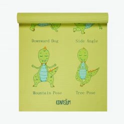 Gaiam Yoga Mats Kidnasium Dino Poses Yoga Mat (3mm)