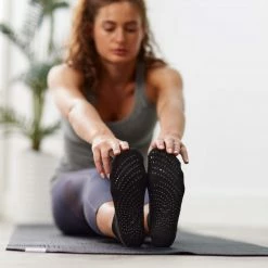 Gaiam Sparkle Grippy Yoga-Barre Socks Yoga Gear