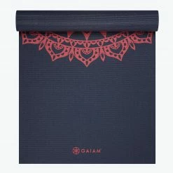 Gaiam Yoga Mats Premium Pink Marrakesh Yoga Mat (6mm)
