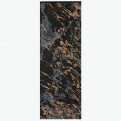 Gaiam Premium Reversible Marbled Bronze Medallion Yoga Mat (6mm)