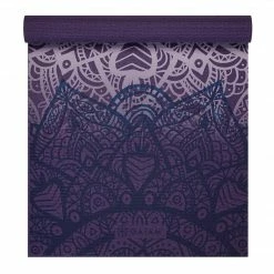 Gaiam Classic Yoga Mat (4mm) - Purple Lattice