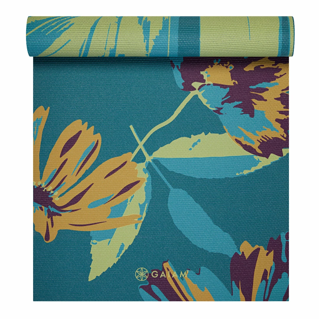 Top 10 βοΈ Gaiam Premium Reversible Floral Mantra Yoga Mat (6mm) π₯° 1 Gaiam Premium Reversible Floral Mantra Yoga Mat (6mm)