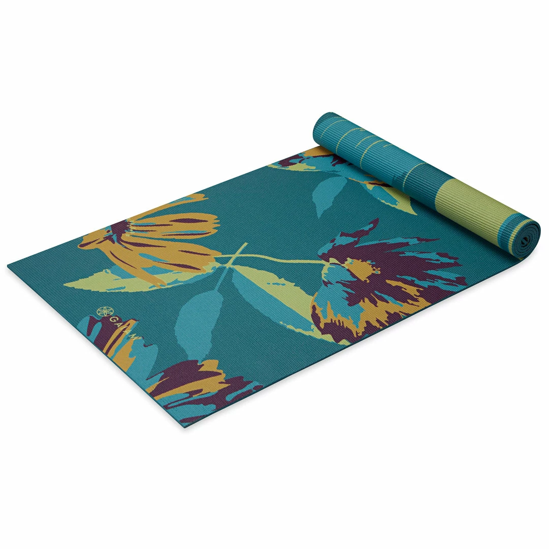Top 10 βοΈ Gaiam Premium Reversible Floral Mantra Yoga Mat (6mm) π₯° 2 Gaiam Premium Reversible Floral Mantra Yoga Mat (6mm)