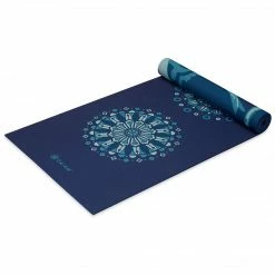 Gaiam Premium Reversible Kaleidoscope Sea Yoga Mat (6mm)